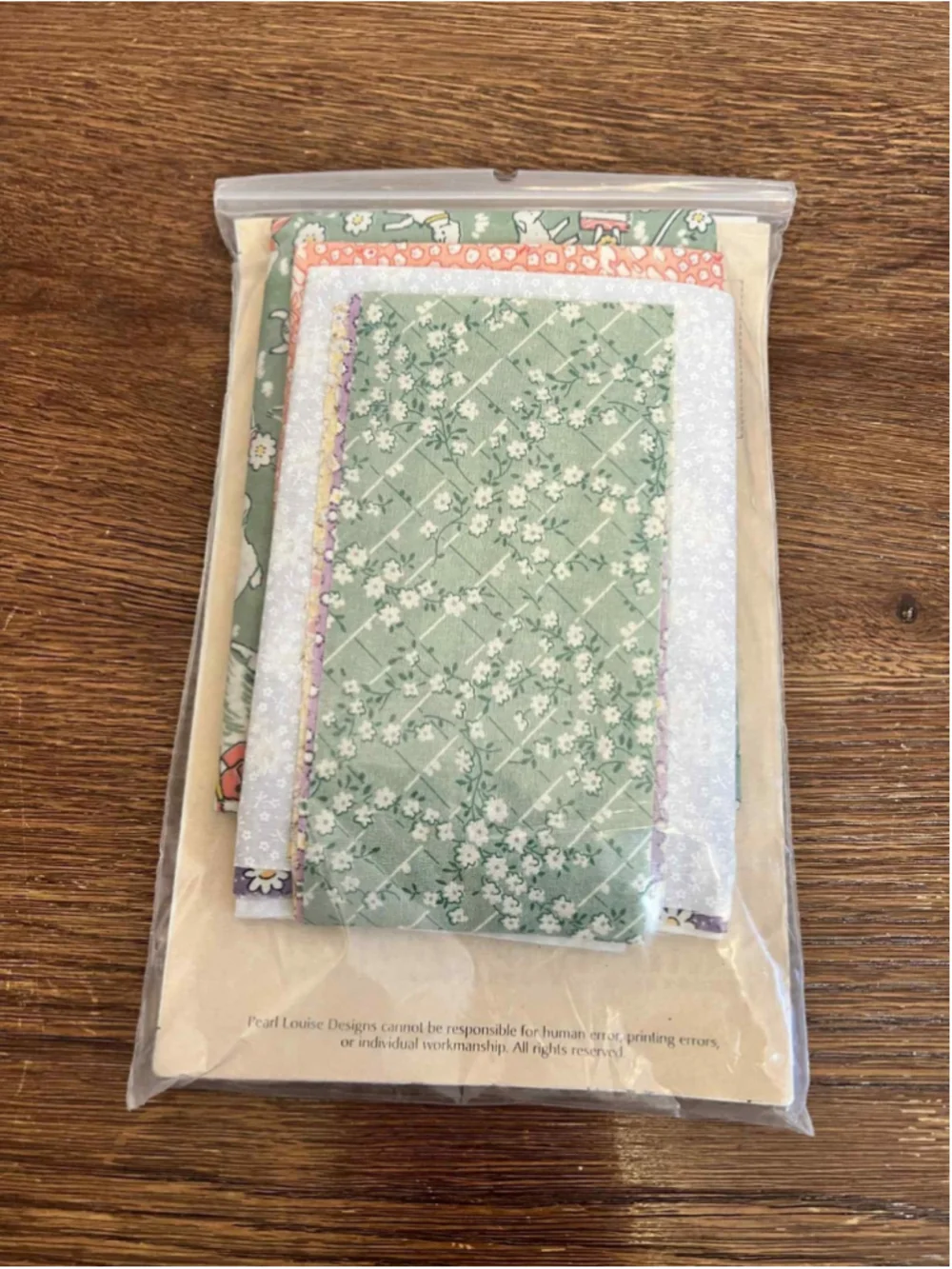 Suzie Sunbonnet Stuffed Doll Sewing Kit Fabric & Pattern Clutter Keeper Vintage